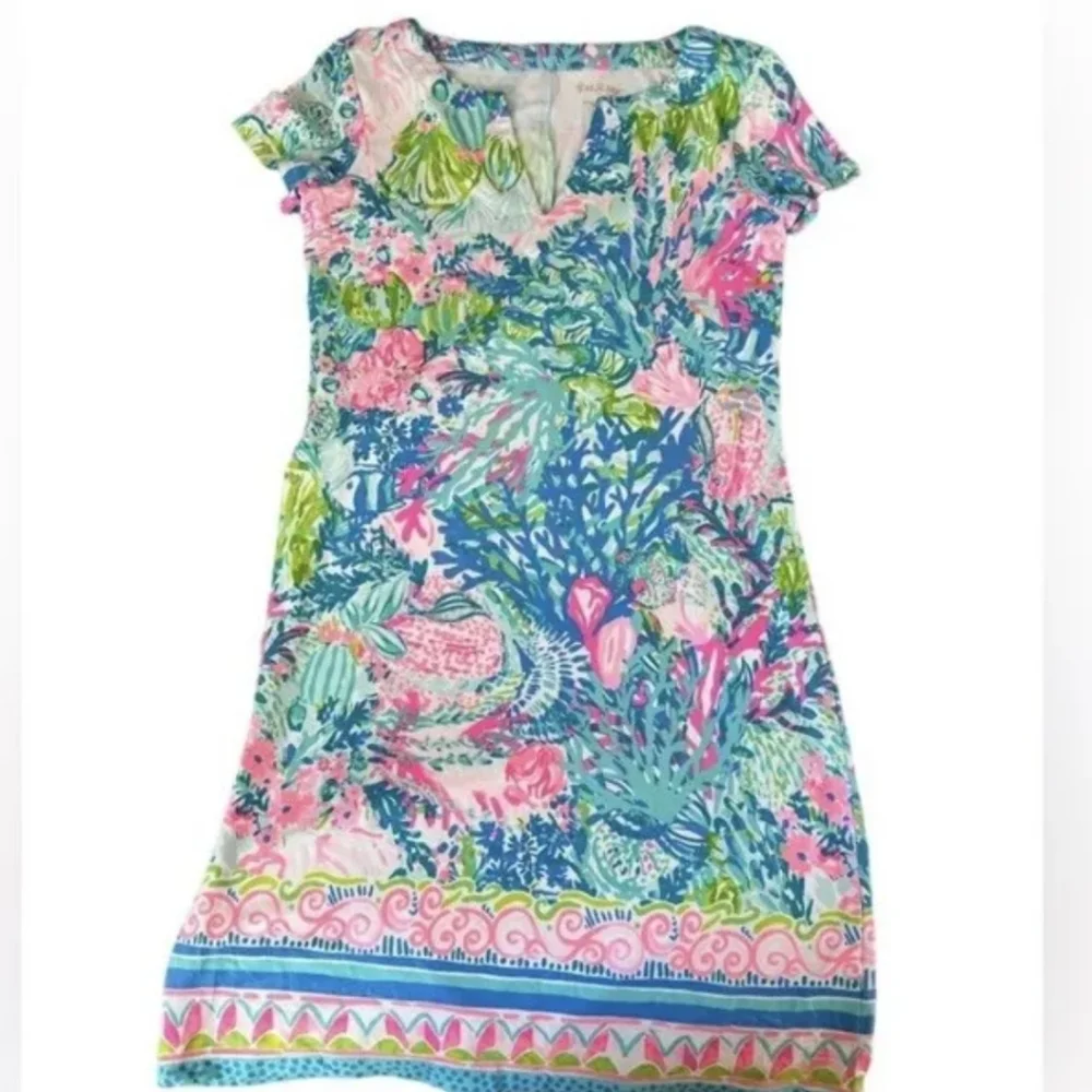 Lily Pulizter XS floral dress UPF 50 - Picture 2 of 5